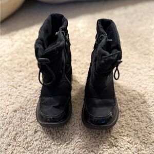 Falcotto by Naturino Black Toddler rain boots